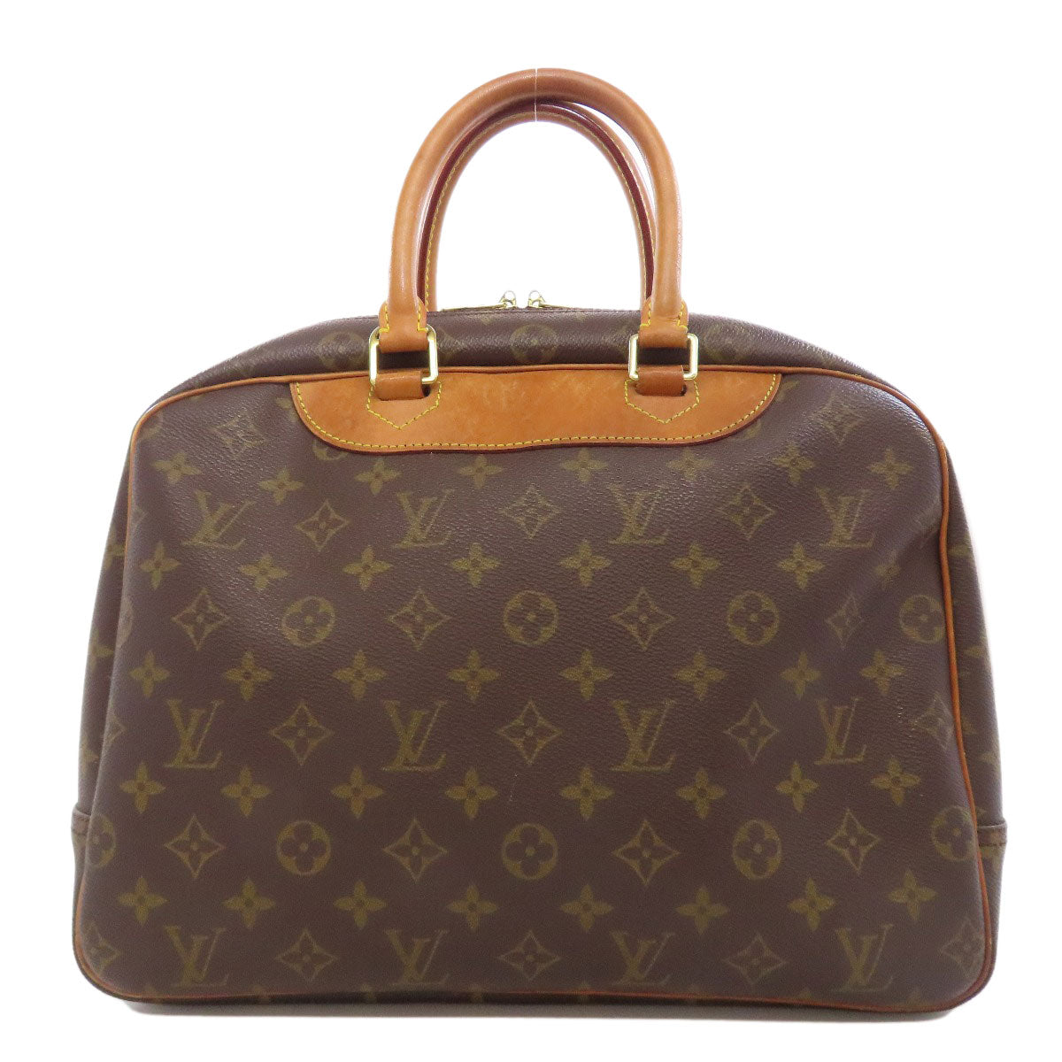 LOUIS VUITTON Handbag M47270 Monogram canvas Brown Deauville Women