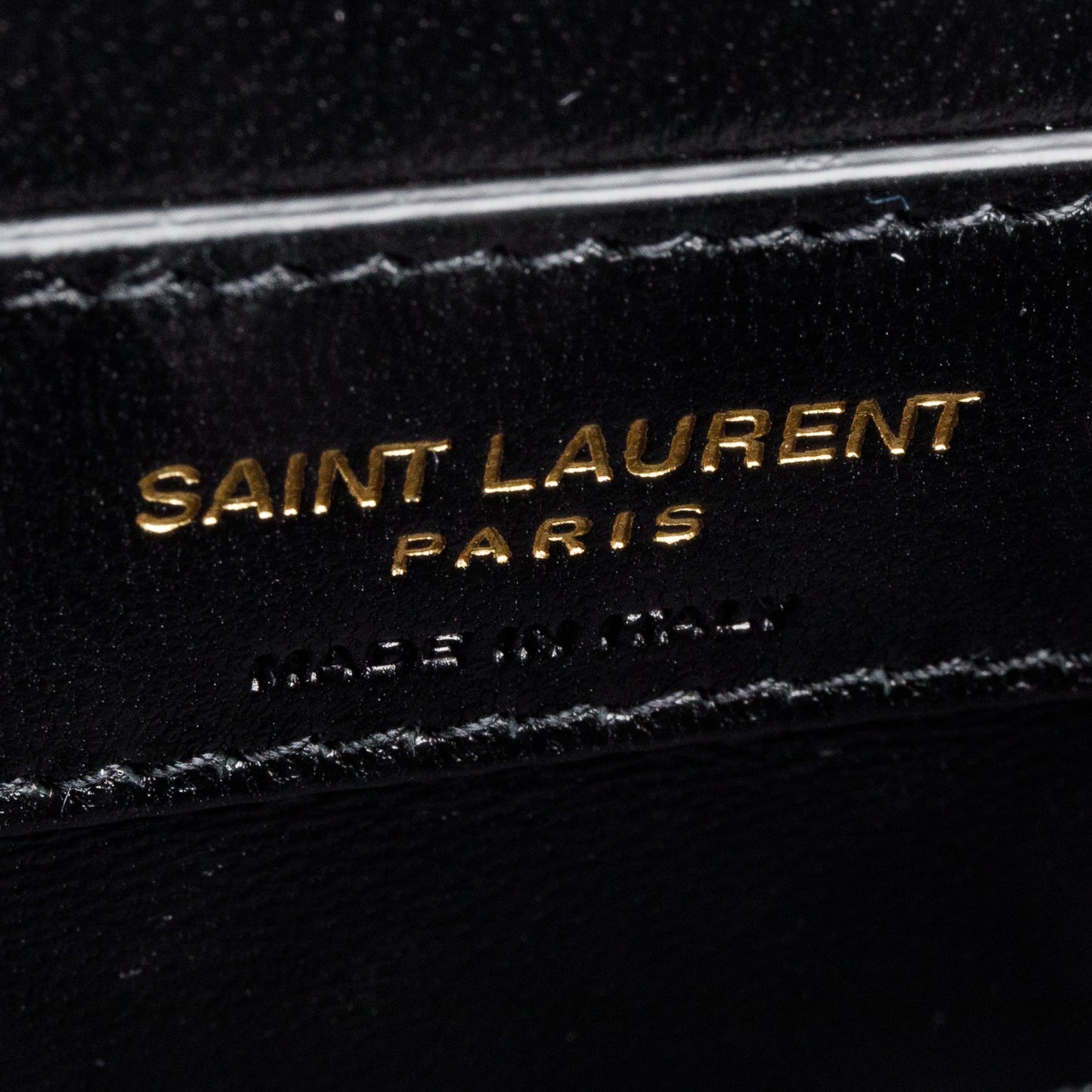 Saint Laurent 2026 Black Quilted Leather June Box Crossbody Bag