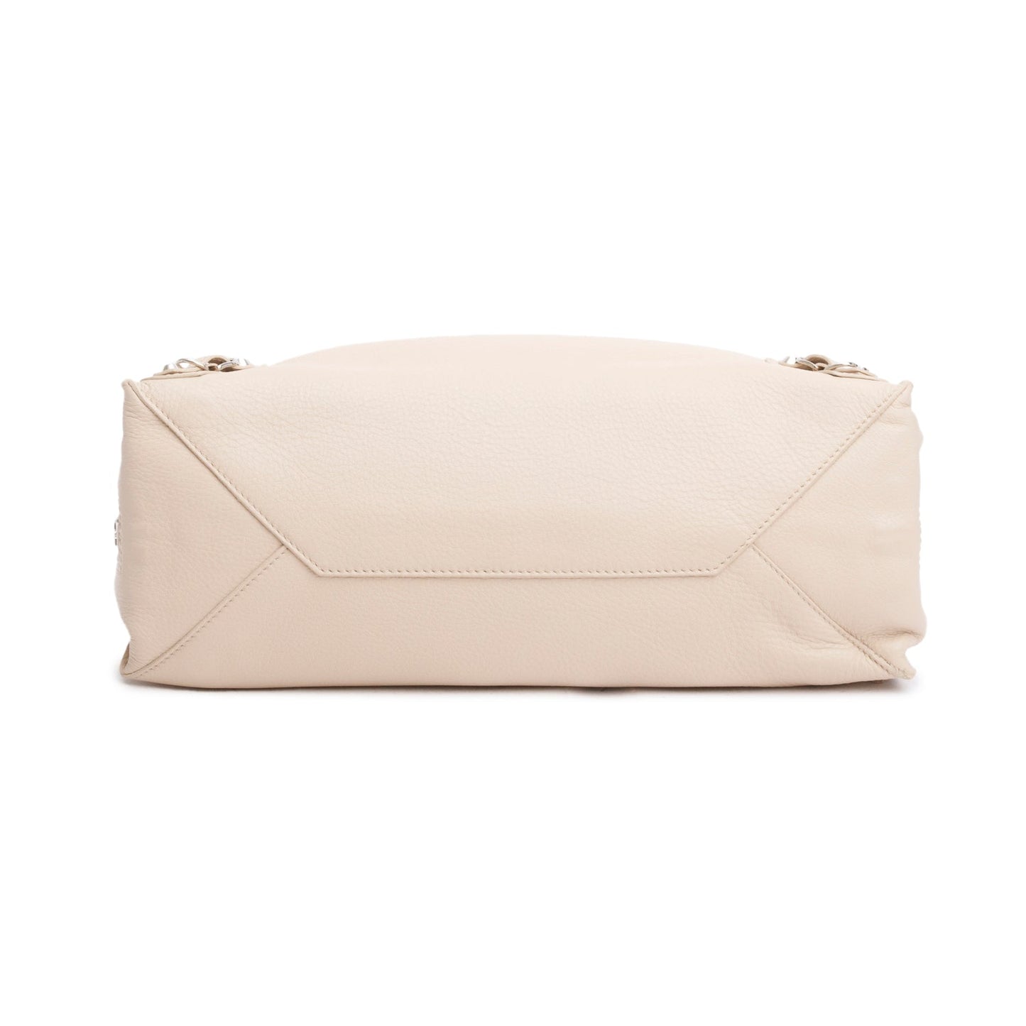 Balenciaga Beige Smooth Calf B4 Zip Around Tote
