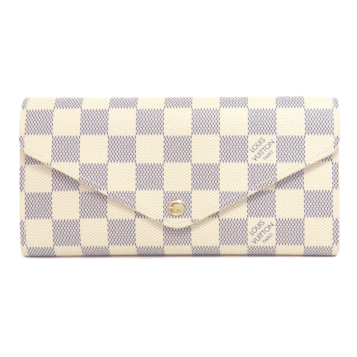 LOUIS VUITTON Bifold Wallet M63020 Damier canvas white Portefeuille Josephine Women