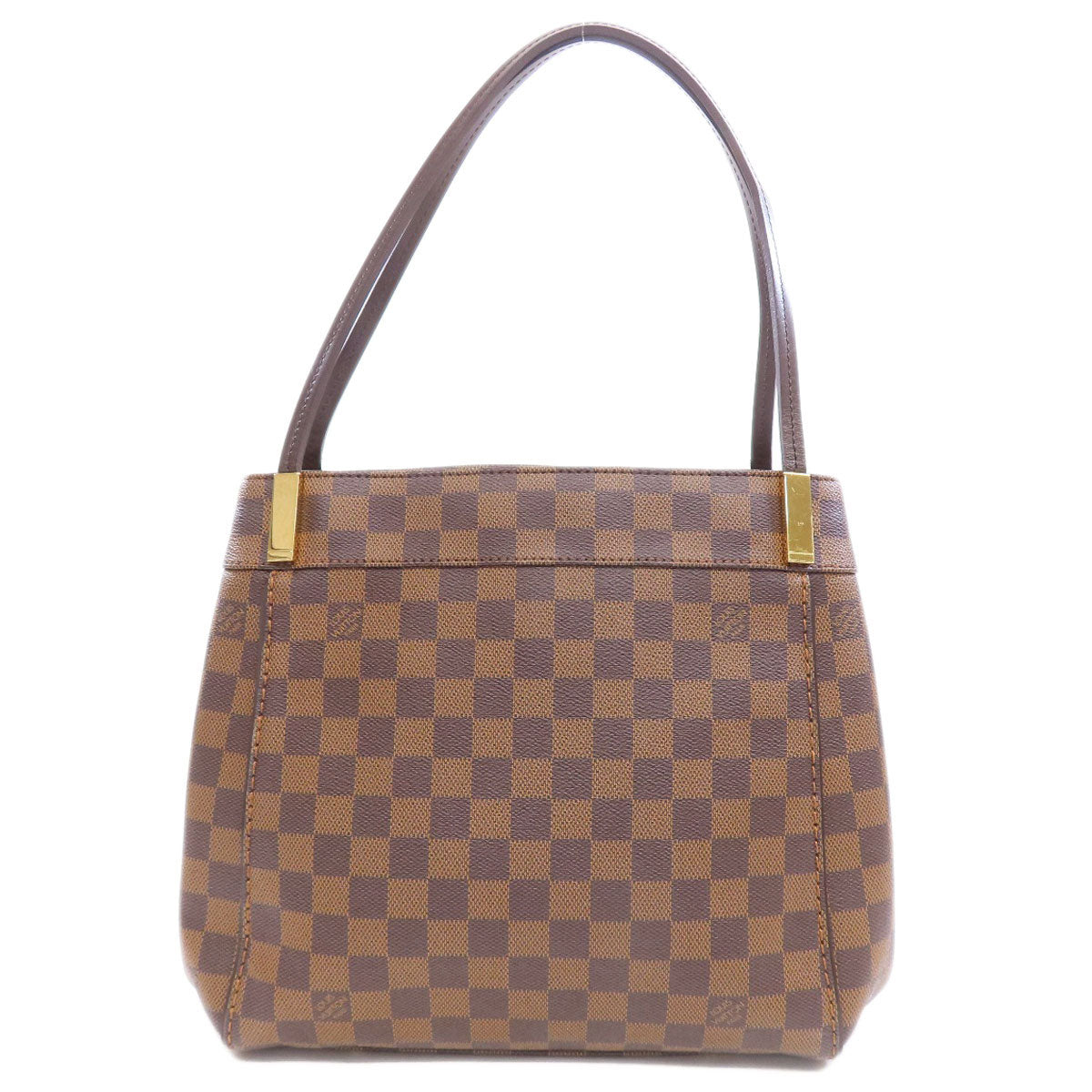 LOUIS VUITTON Tote Bag N41215 Damier canvas Brown Marley Bourne PM Women