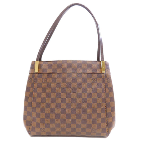 LOUIS VUITTON Tote Bag N41215 Damier canvas Brown Marley Bourne PM Women