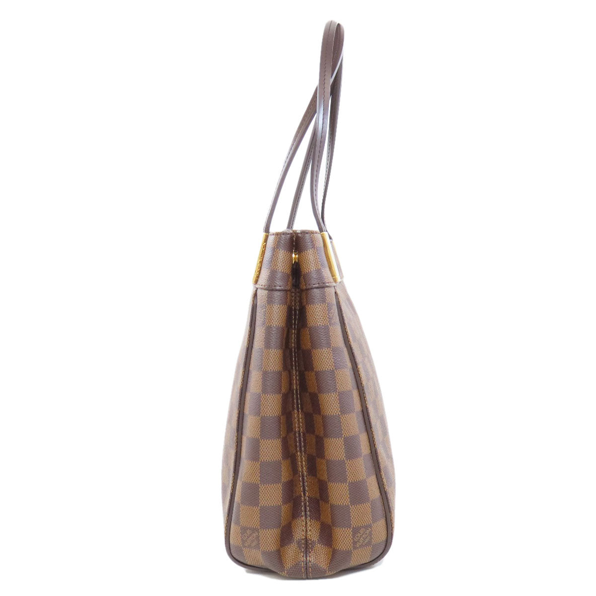 LOUIS VUITTON Tote Bag N41215 Damier canvas Brown Marley Bourne PM Women