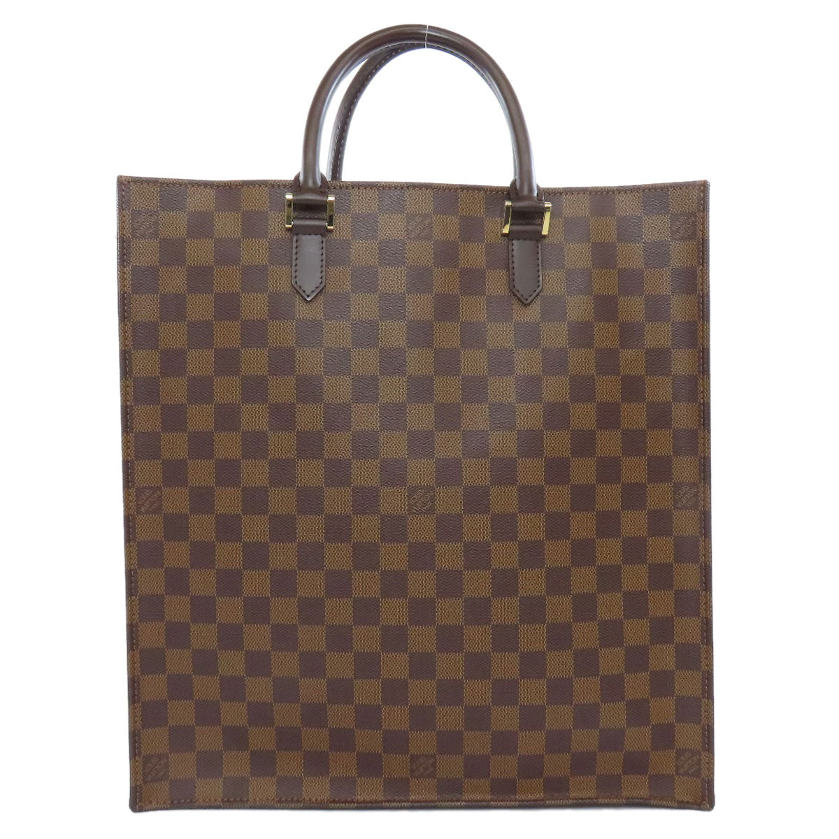 LOUIS VUITTON Handbag N51140 Damier canvas Brown Sac Plat Women