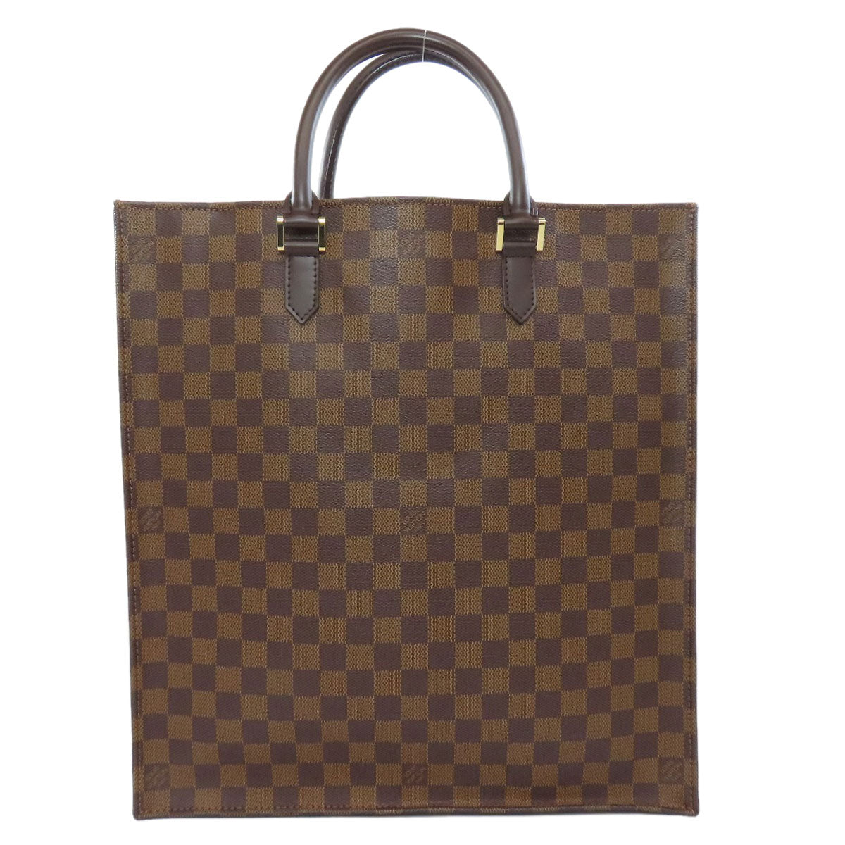 LOUIS VUITTON Handbag N51140 Damier canvas Brown Sac Plat Women