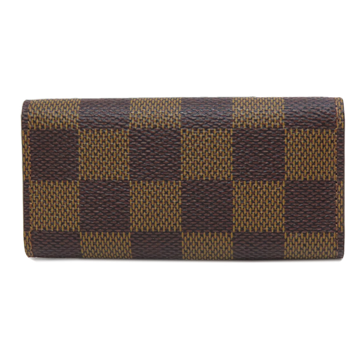 LOUIS VUITTON Key case Key holder  N62631 Damier canvas Brown Multicles4 Women(Unisex)