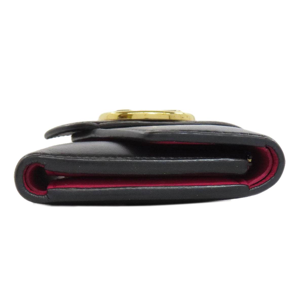 LOUIS VUITTON Bifold Wallet M69176 leather black Portefeuille LV Pont Neuf Women