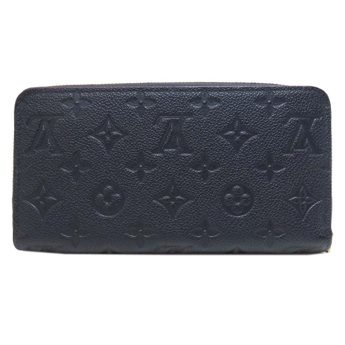 LOUIS VUITTON Long Wallet Purse M62121 Ann Platt Navy Zippy wallet Women