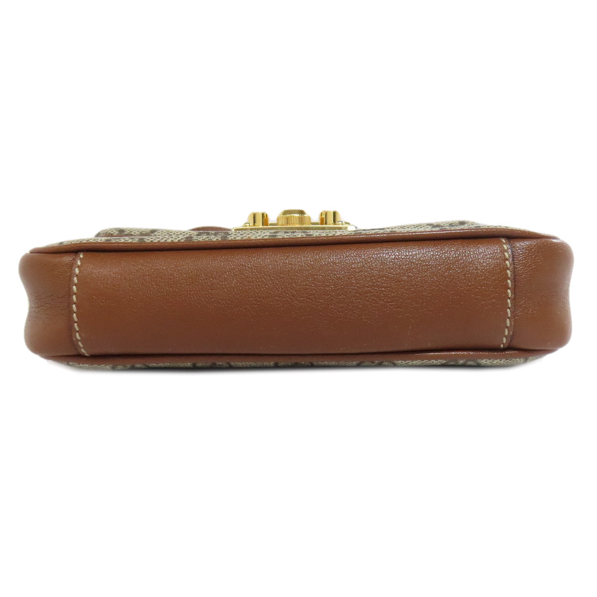 GUCCI Shoulder Bag 658487 PVC Brown GG Supreme 2WAY Women