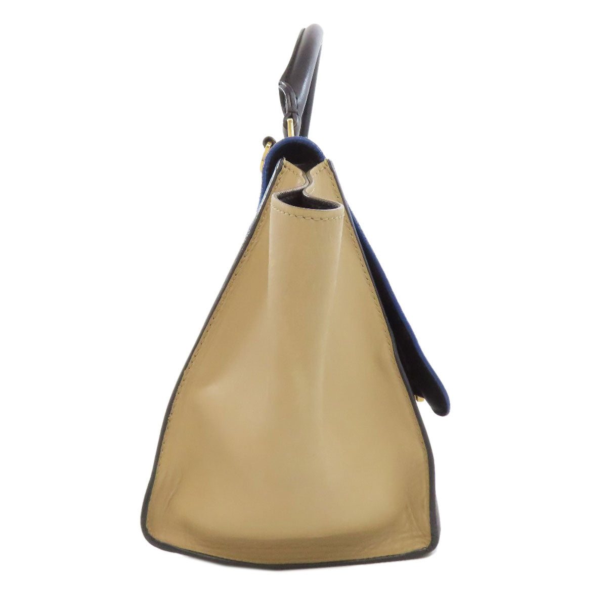 CELINE Handbag Calfskin, suede multicolor Trapeze 2WAY Women