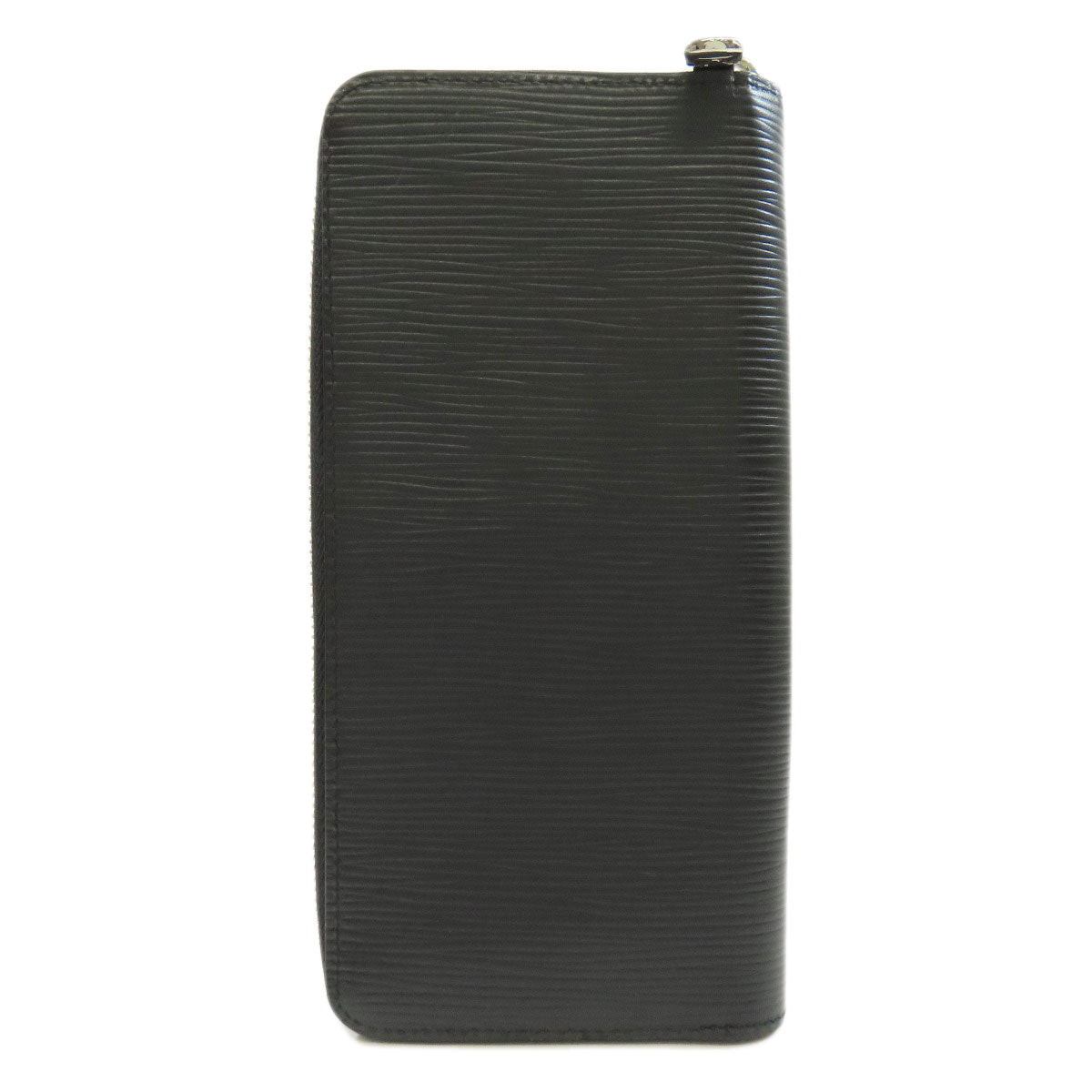 LOUIS VUITTON Long Wallet Purse M60965 Epi black Zippy wallet Vertical mens