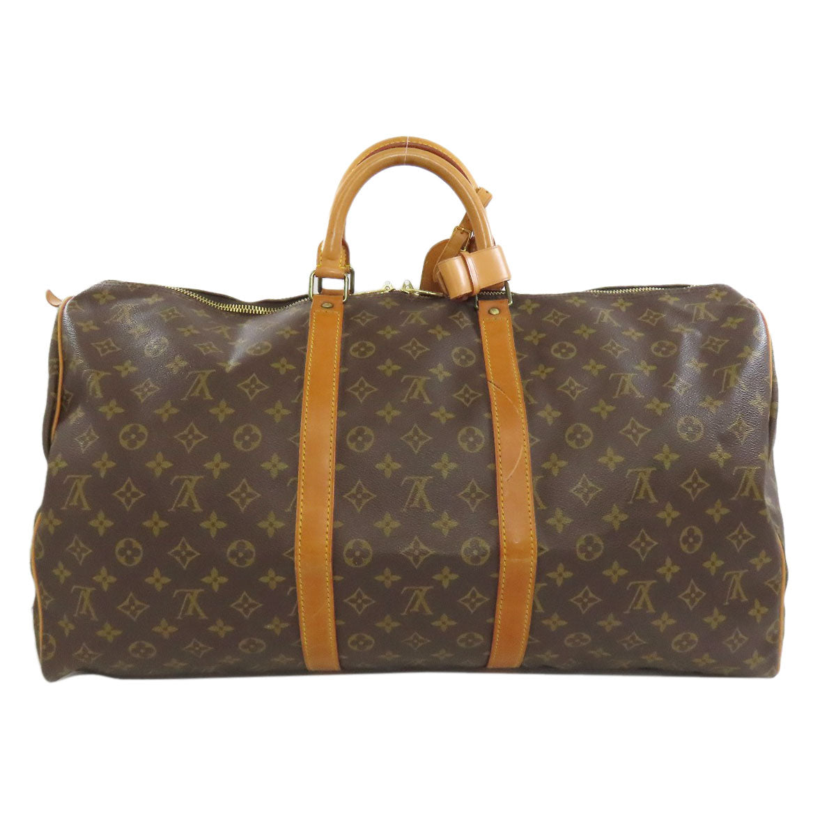 LOUIS VUITTON Boston Duffel bag M41424 Monogram canvas Brown Keepall 55