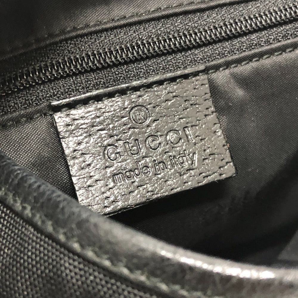 GUCCI Shoulder Bag 001?3306 Nylon, Leather black Jackie