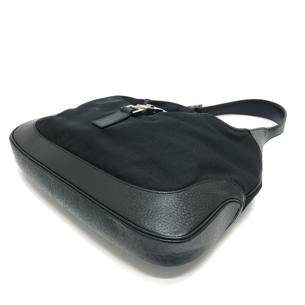 GUCCI Shoulder Bag 001?3306 Nylon, Leather black Jackie