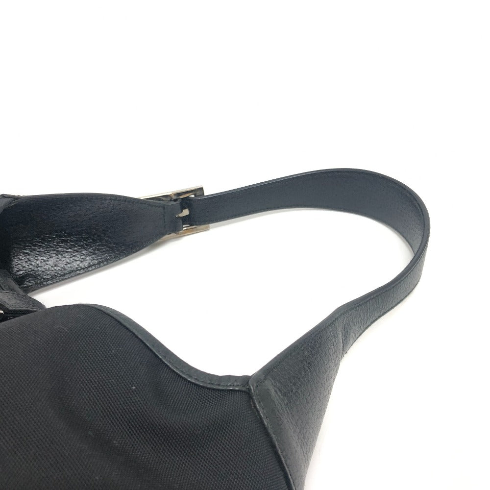 GUCCI Shoulder Bag 001?3306 Nylon, Leather black Jackie