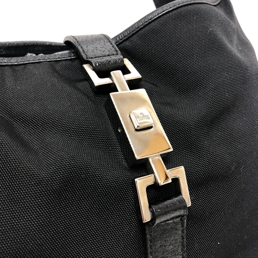 GUCCI Shoulder Bag 001?3306 Nylon, Leather black Jackie