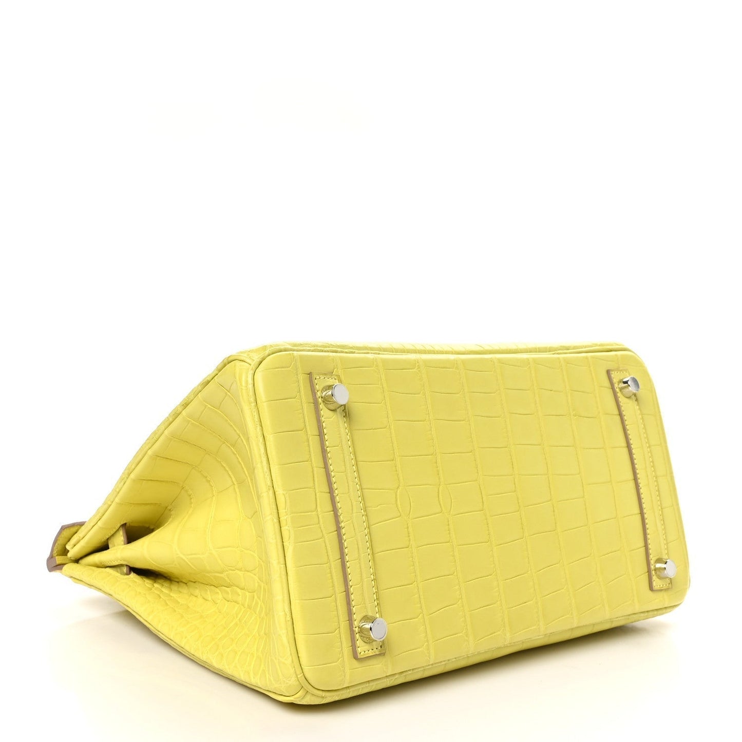 Hermes Matte Alligator Birkin 30 Lime
