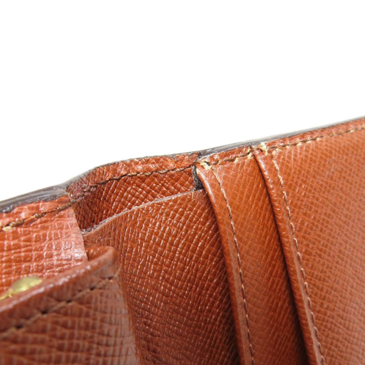 LOUIS VUITTON Bifold Wallet M61663 Monogram canvas Brown Portefeuille Vienova Women Used