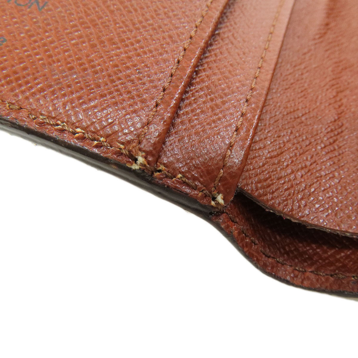 LOUIS VUITTON Bifold Wallet M61663 Monogram canvas Brown Portefeuille Vienova Women Used
