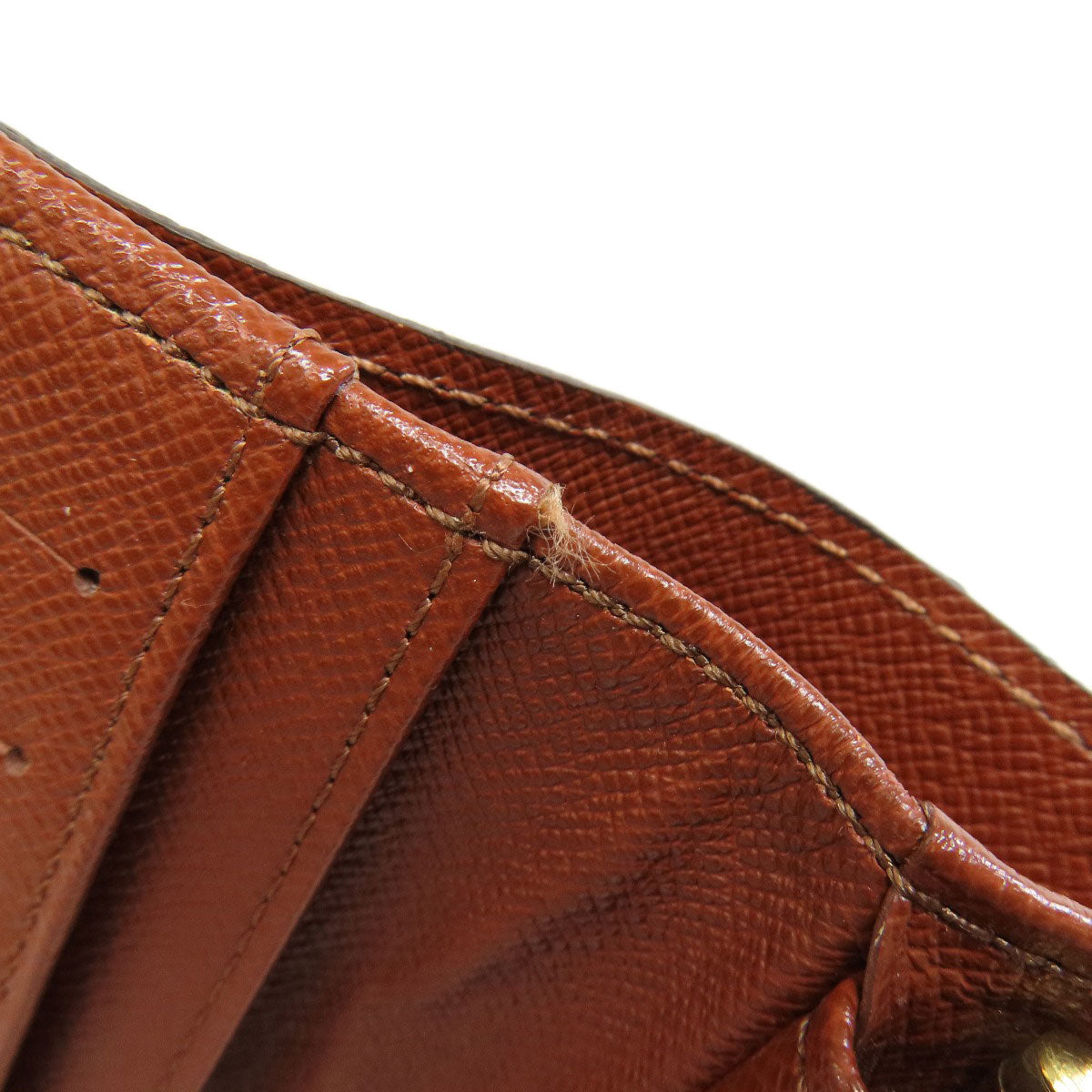 LOUIS VUITTON Bifold Wallet M61663 Monogram canvas Brown Portefeuille Vienova Women Used