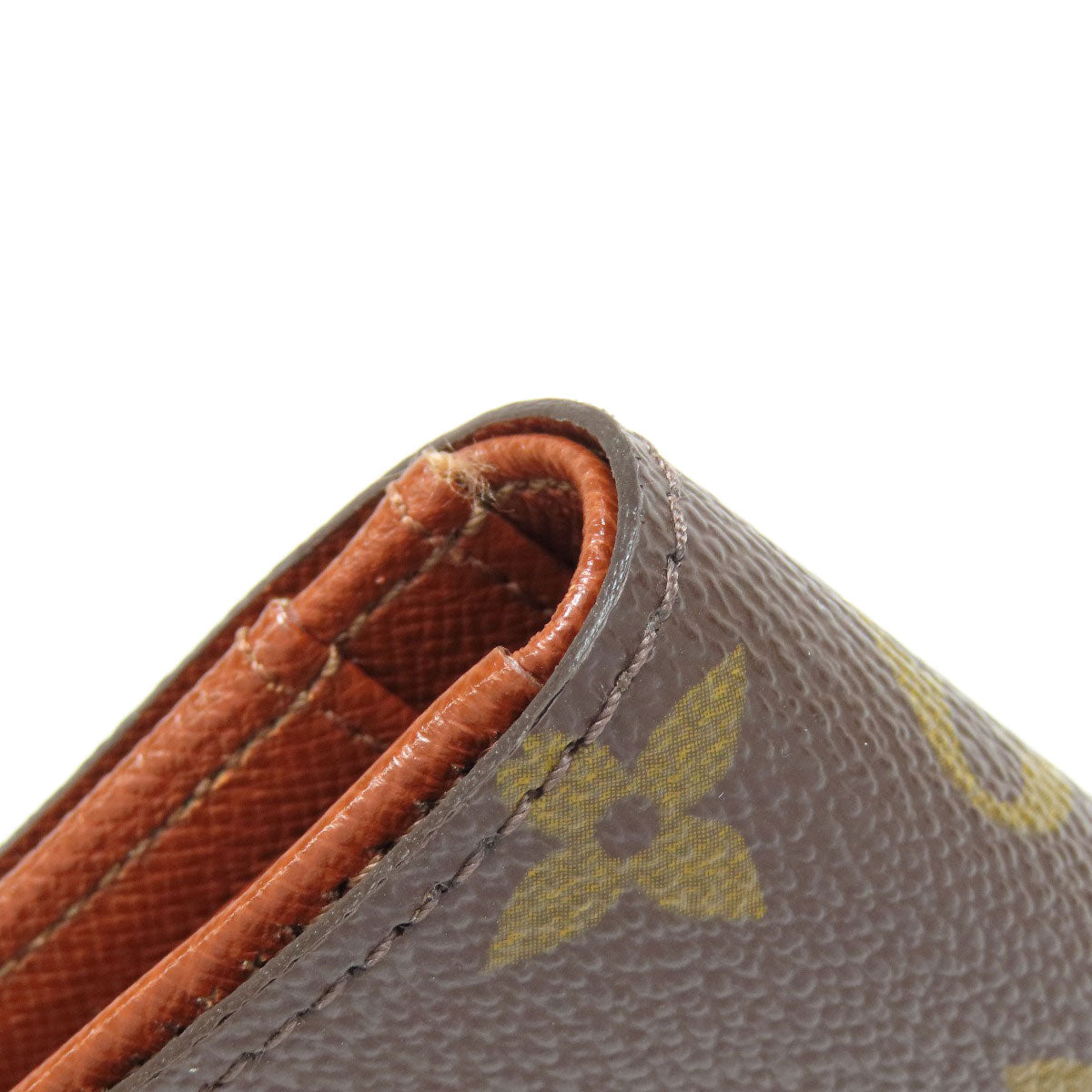 LOUIS VUITTON Bifold Wallet M61663 Monogram canvas Brown Portefeuille Vienova Women Used