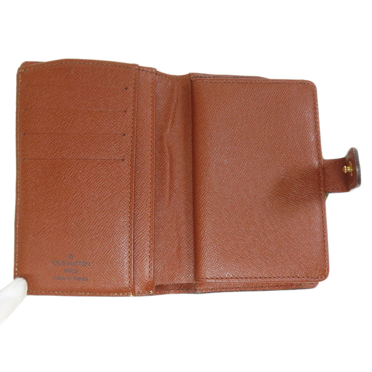 LOUIS VUITTON Bifold Wallet M61663 Monogram canvas Brown Portefeuille Vienova Women Used