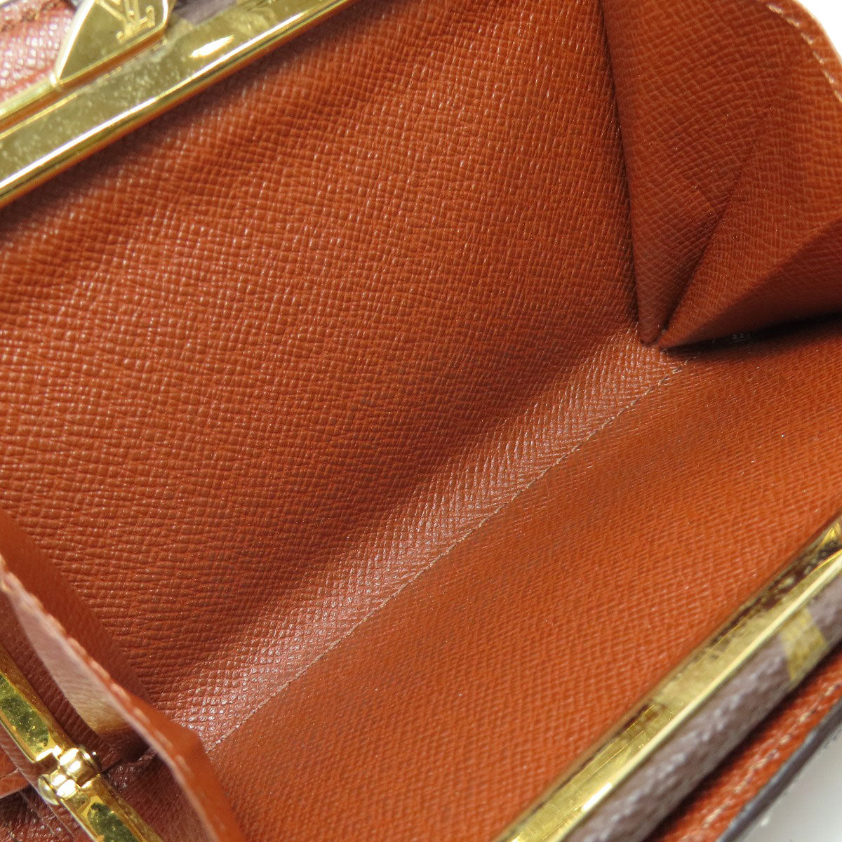 LOUIS VUITTON Bifold Wallet M61663 Monogram canvas Brown Portefeuille Vienova Women Used