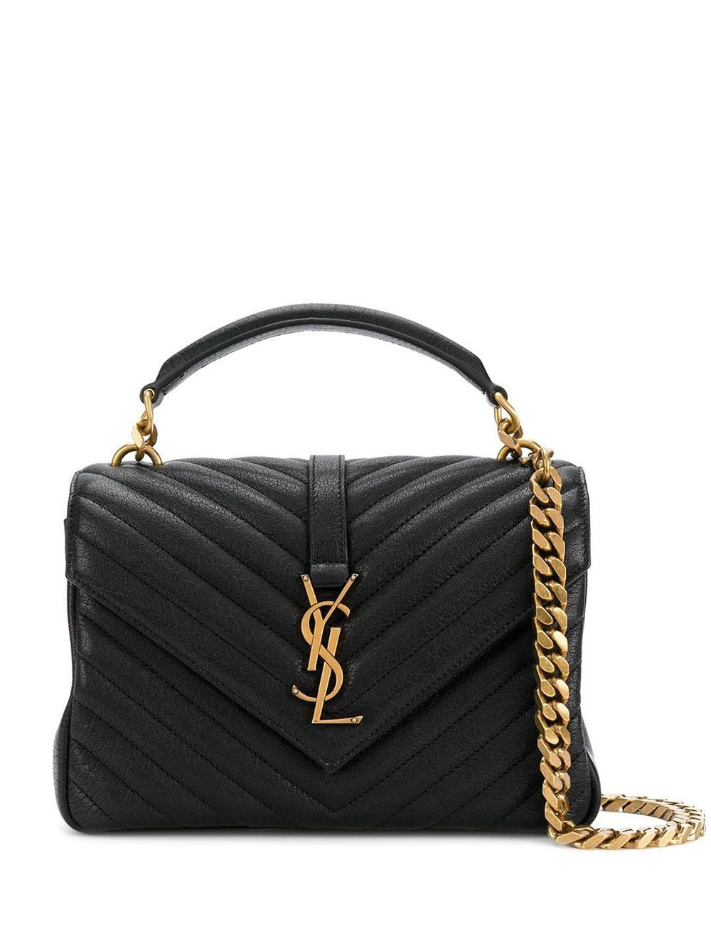 Luxury Saint Laurent Trending 2025 Women's College Medium Bag in Black | 600279BRM07