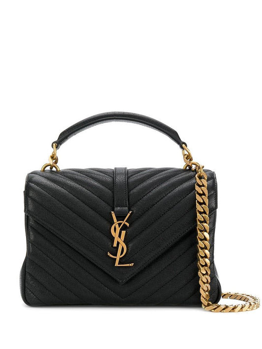 Luxury Saint Laurent Trending 2025 Women's College Medium Bag in Nero | 600279BRM07