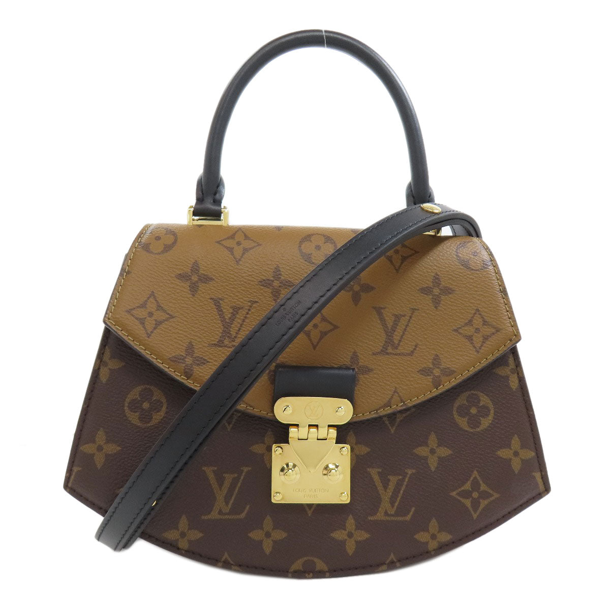 LOUIS VUITTON Handbag M46548 Monogram reverse Brown Tilsitt Women