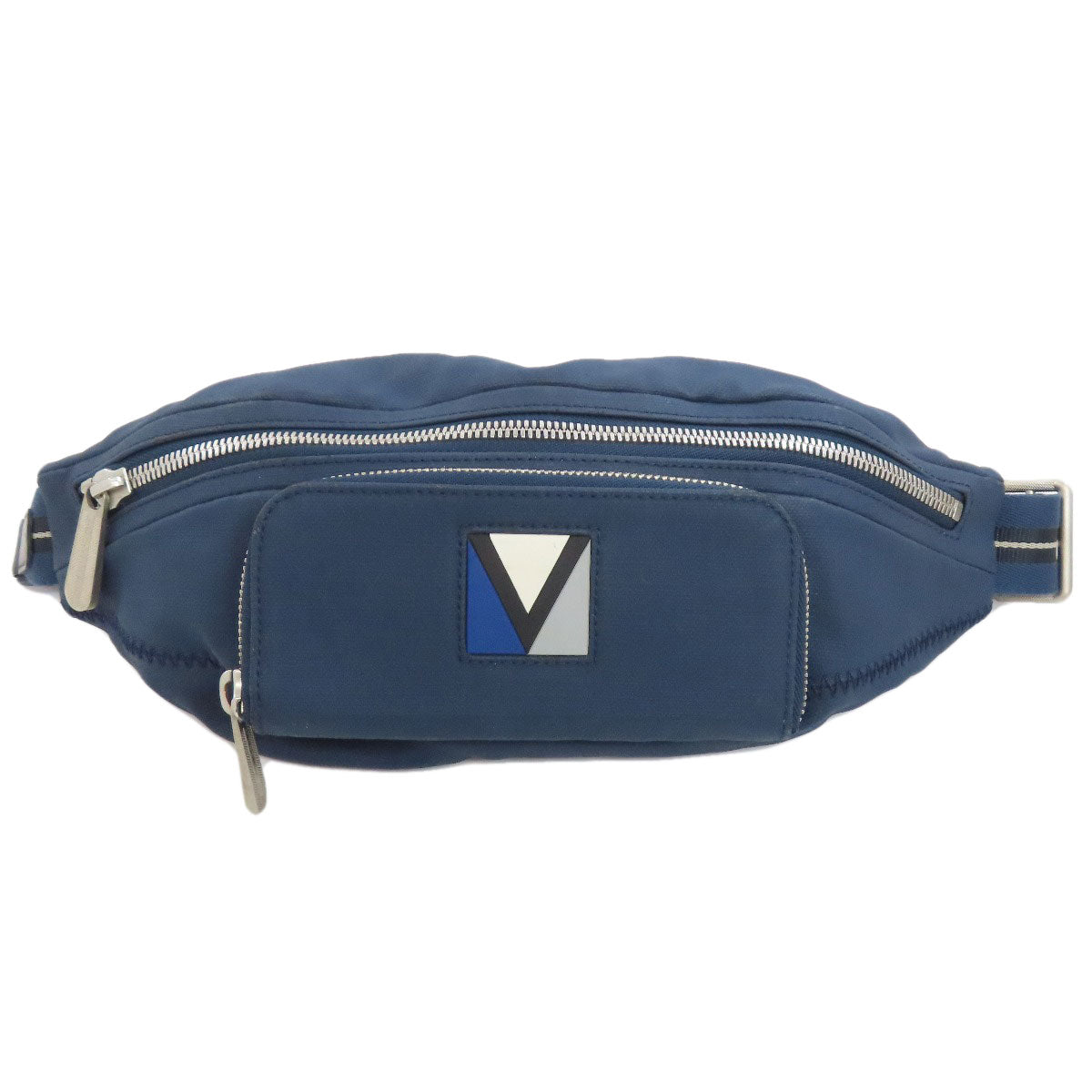 LOUIS VUITTON Hip bag M80706 Nylon Navy Louis Vuitton Cup Misen Women