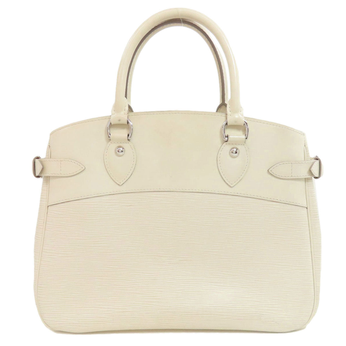 LOUIS VUITTON Handbag M5926J Epi white Passy PM Women