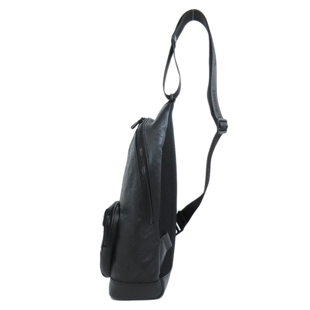 LOUIS VUITTON Sling bag M46107 Monogram shadow black Racer Sling Bag Women