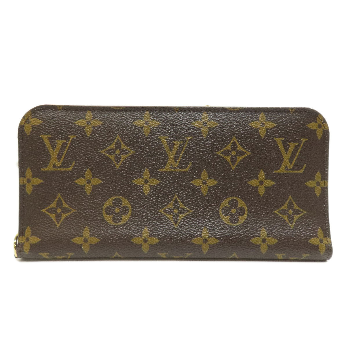LOUIS VUITTON Long Wallet Purse M60452 Monogram canvas Brown Portefeuille and Insolite collaboration with Yayoi Kusama Women
