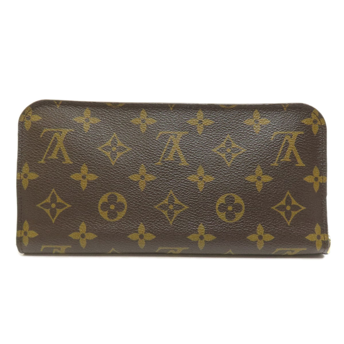 LOUIS VUITTON Long Wallet Purse M60452 Monogram canvas Brown Portefeuille and Insolite collaboration with Yayoi Kusama Women