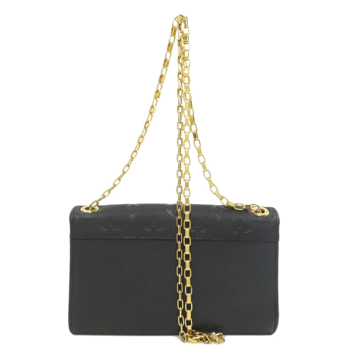 LOUIS VUITTON Long Wallet Purse M60638 Ann Platt black Pochette Saint Germain Women
