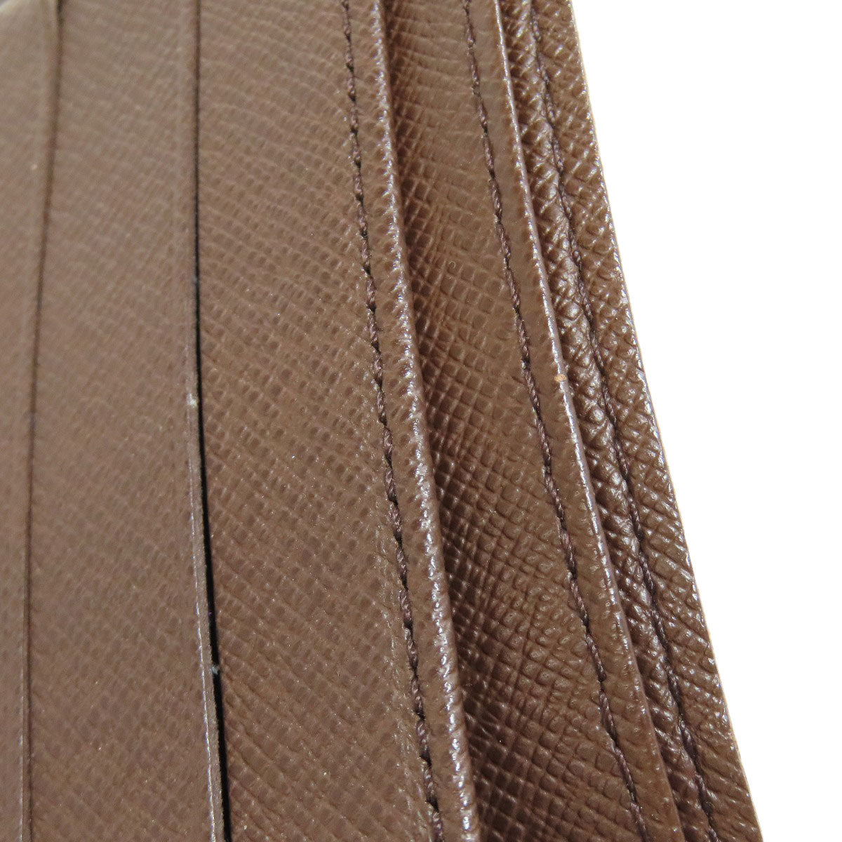 LOUIS VUITTON Bifold Wallet N61675 Damier canvas Brown Portefeuille?EMarco mens Used