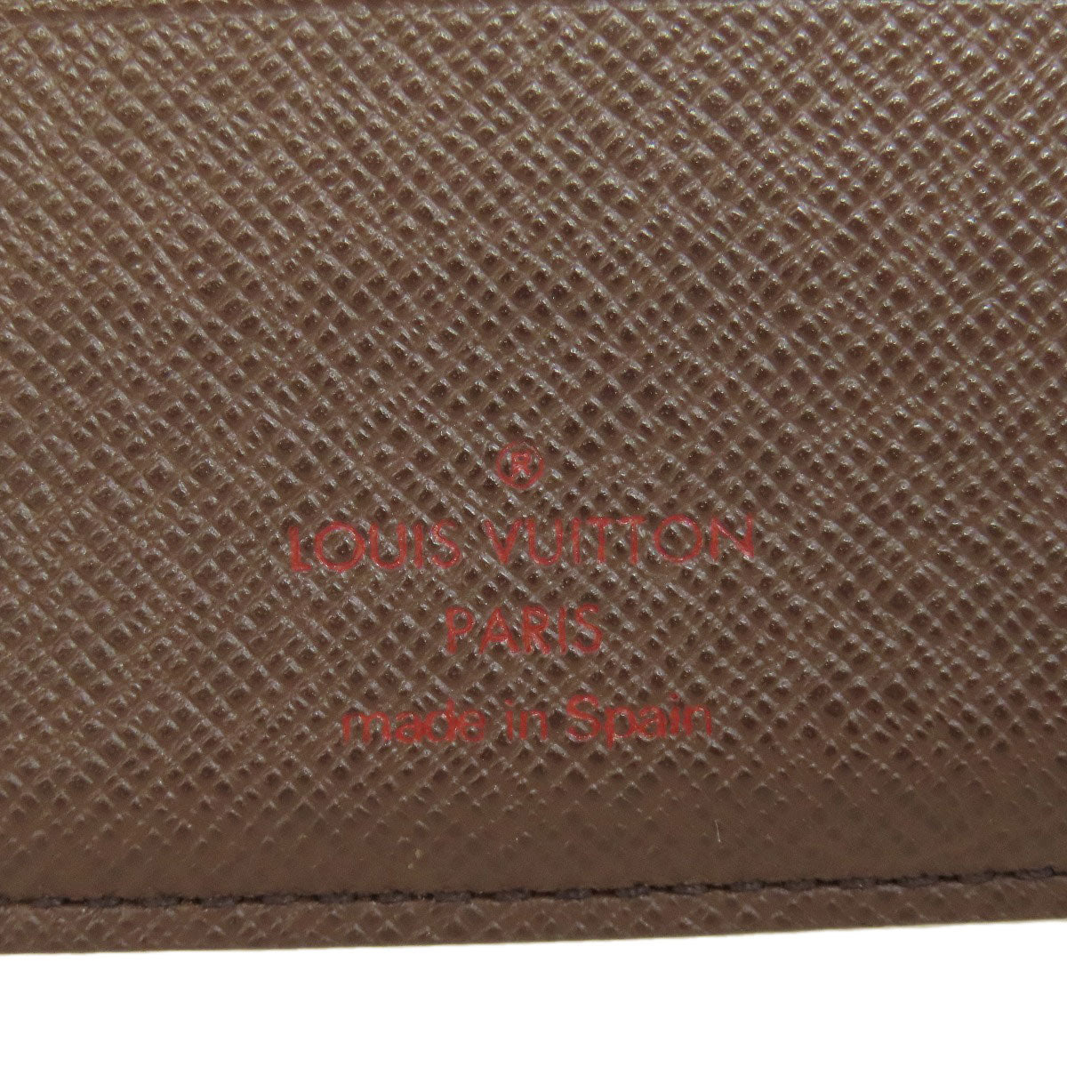 LOUIS VUITTON Bifold Wallet N61675 Damier canvas Brown Portefeuille?EMarco mens Used