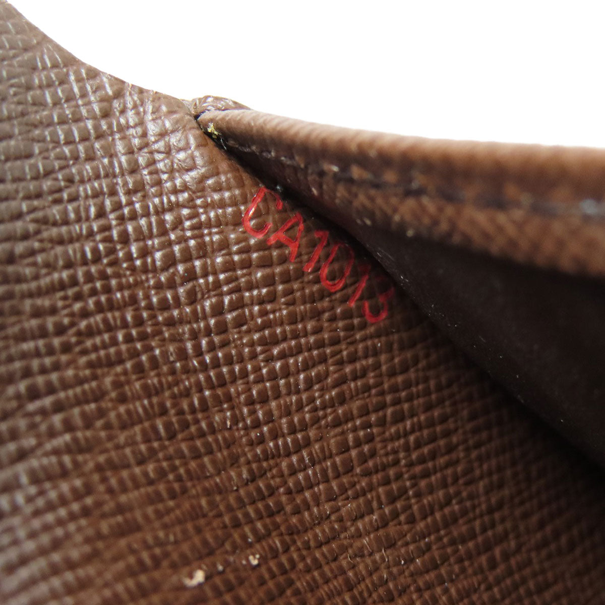 LOUIS VUITTON Bifold Wallet N61675 Damier canvas Brown Portefeuille?EMarco mens Used