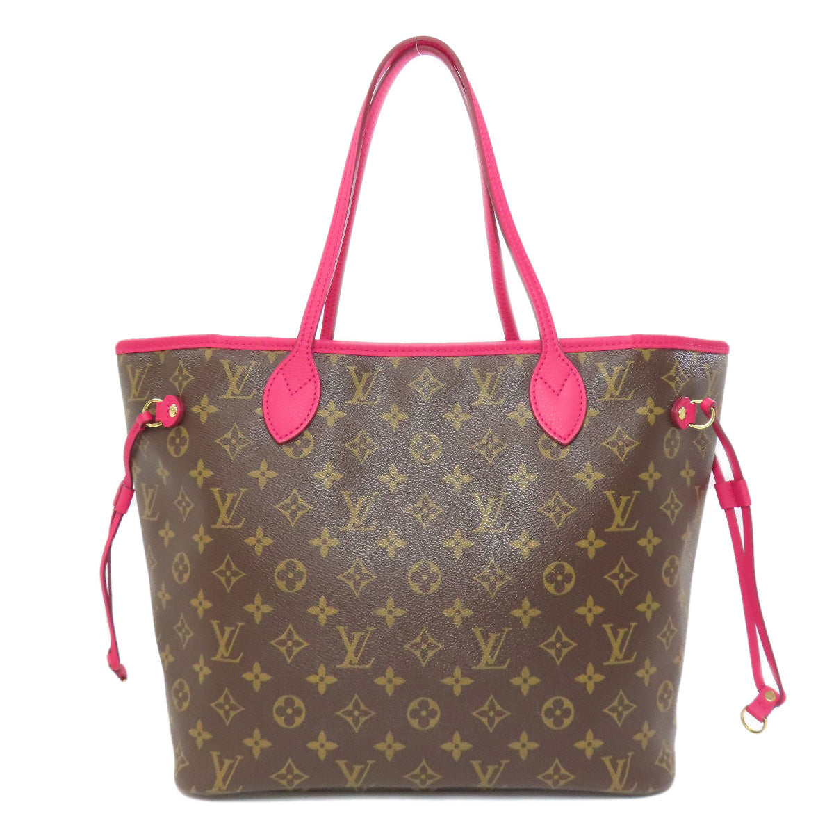 LOUIS VUITTON Tote Bag M40940 Monogram canvas Brown Neverfull MM Ikat Flower Women