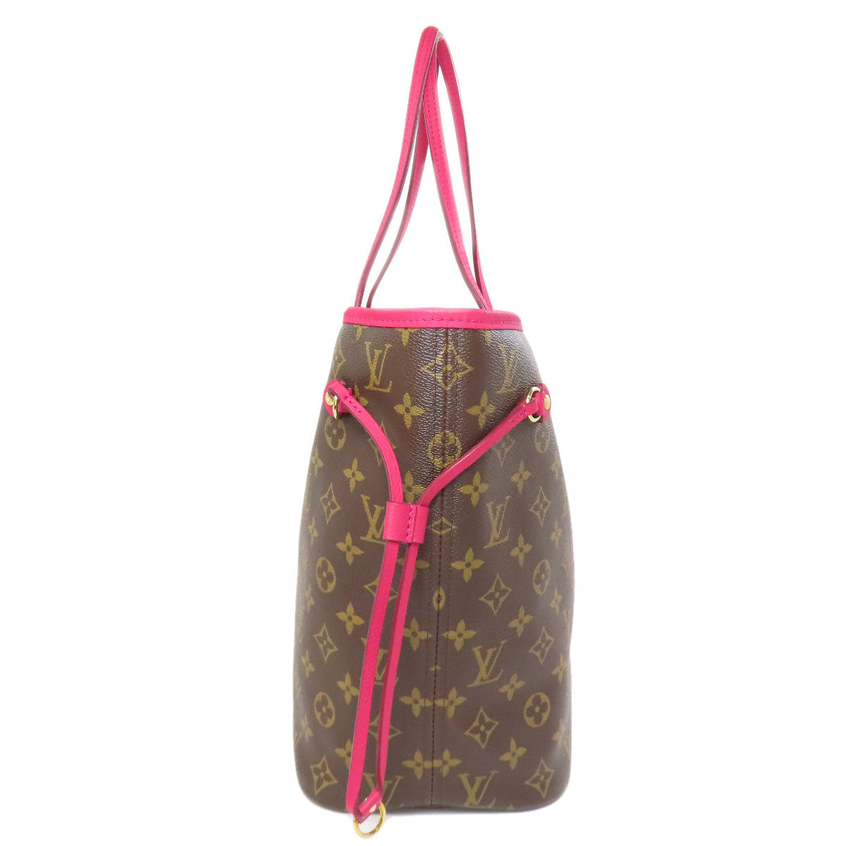 LOUIS VUITTON Tote Bag M40940 Monogram canvas Brown Neverfull MM Ikat Flower Women