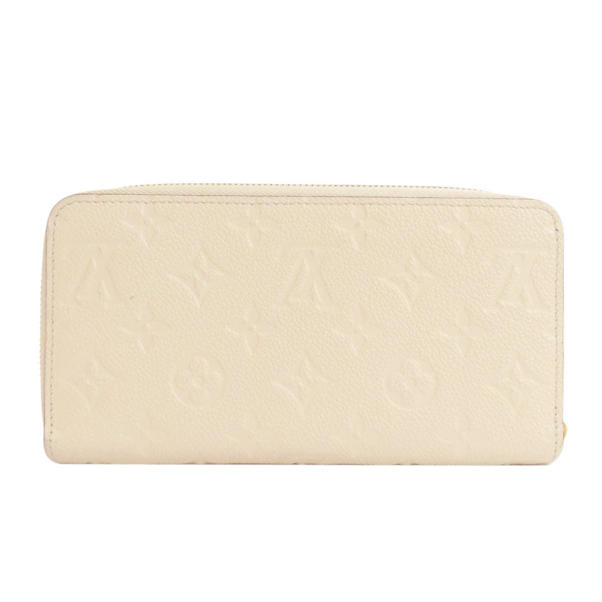 LOUIS VUITTON Long Wallet Purse M82212 Ann Platt white Zippy wallet Women