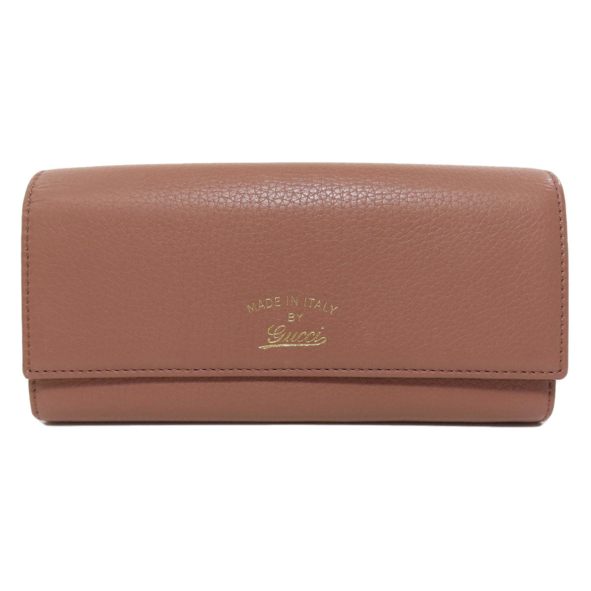 GUCCI Long Wallet Purse 376186 leather pink Swing Women