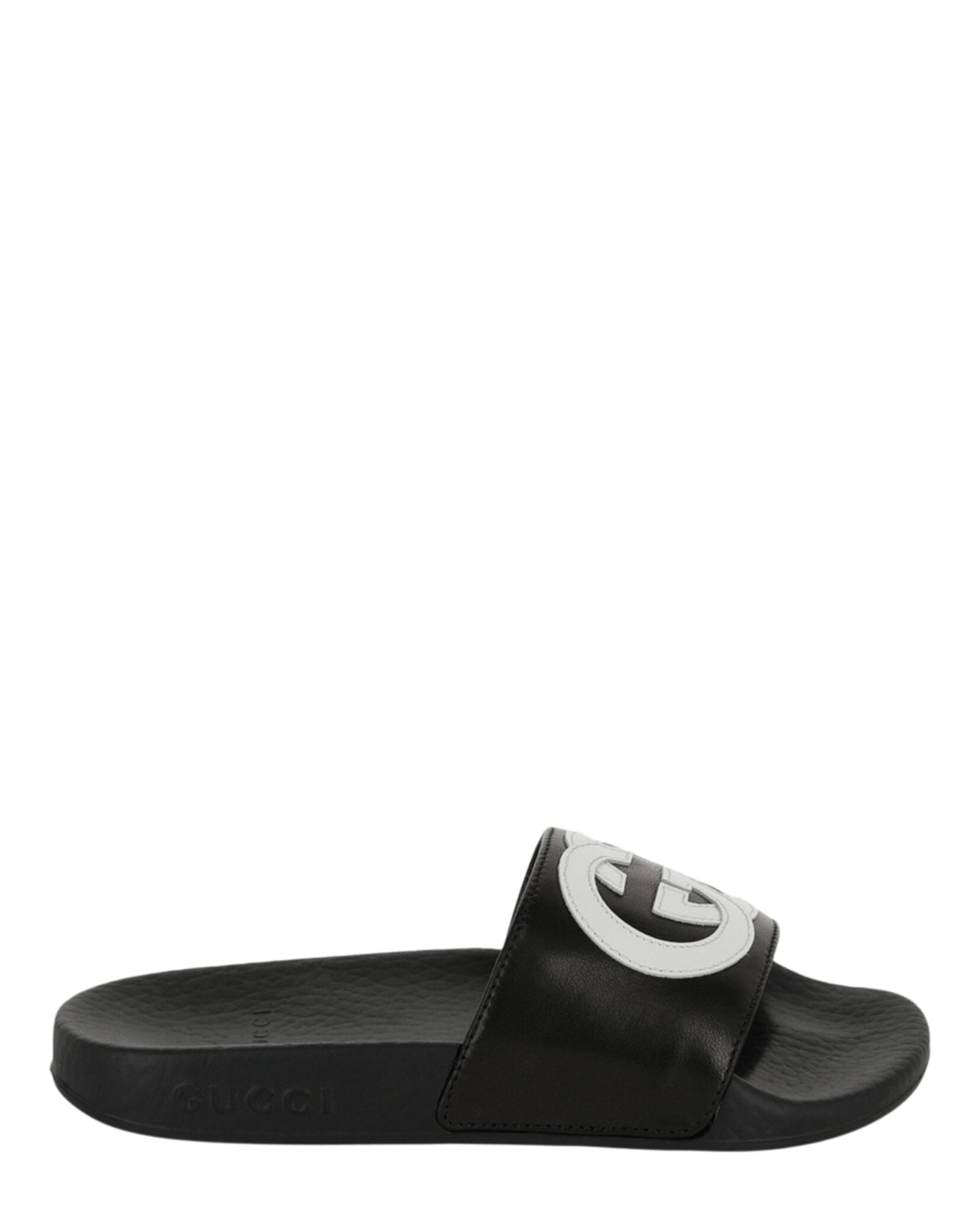 Gucci Unisex-Child Interlocking G Slides