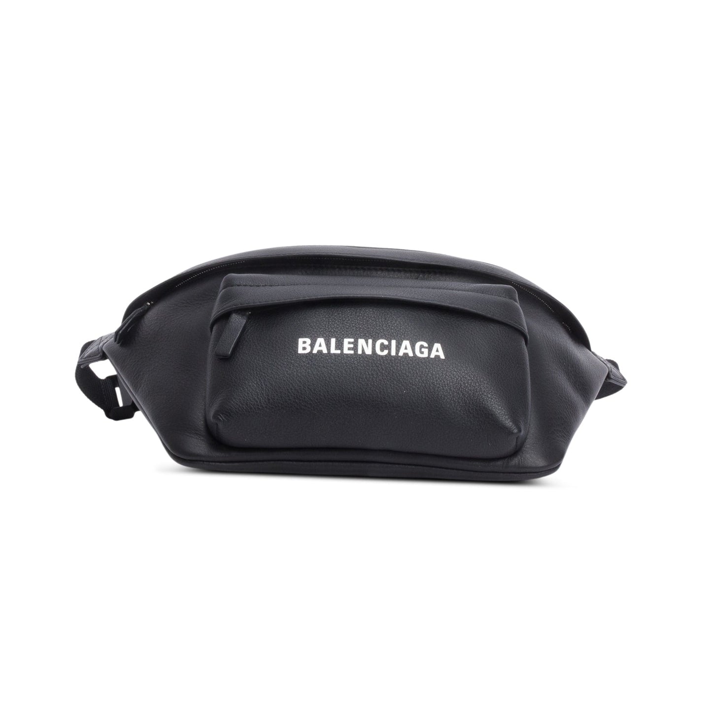 Balenciaga Black Calfskin Leather Everyday Belt Bag