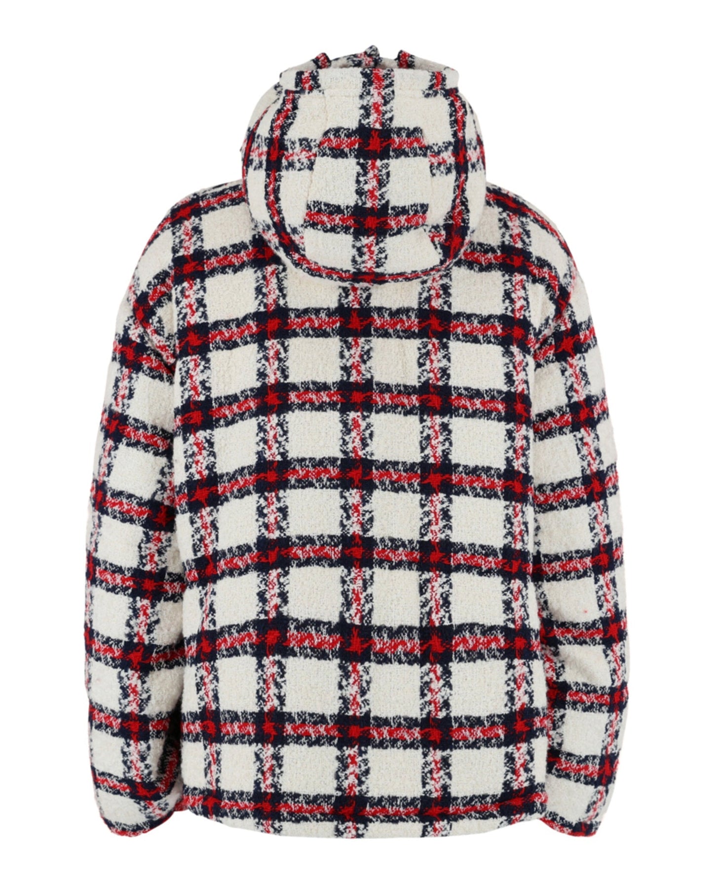 Gucci Womens Tweed Checked Jacket