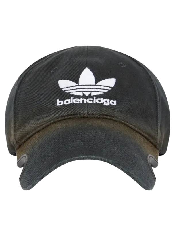 Luxury Balenciaga Trending 2026 Logo Print Ball Cap Black