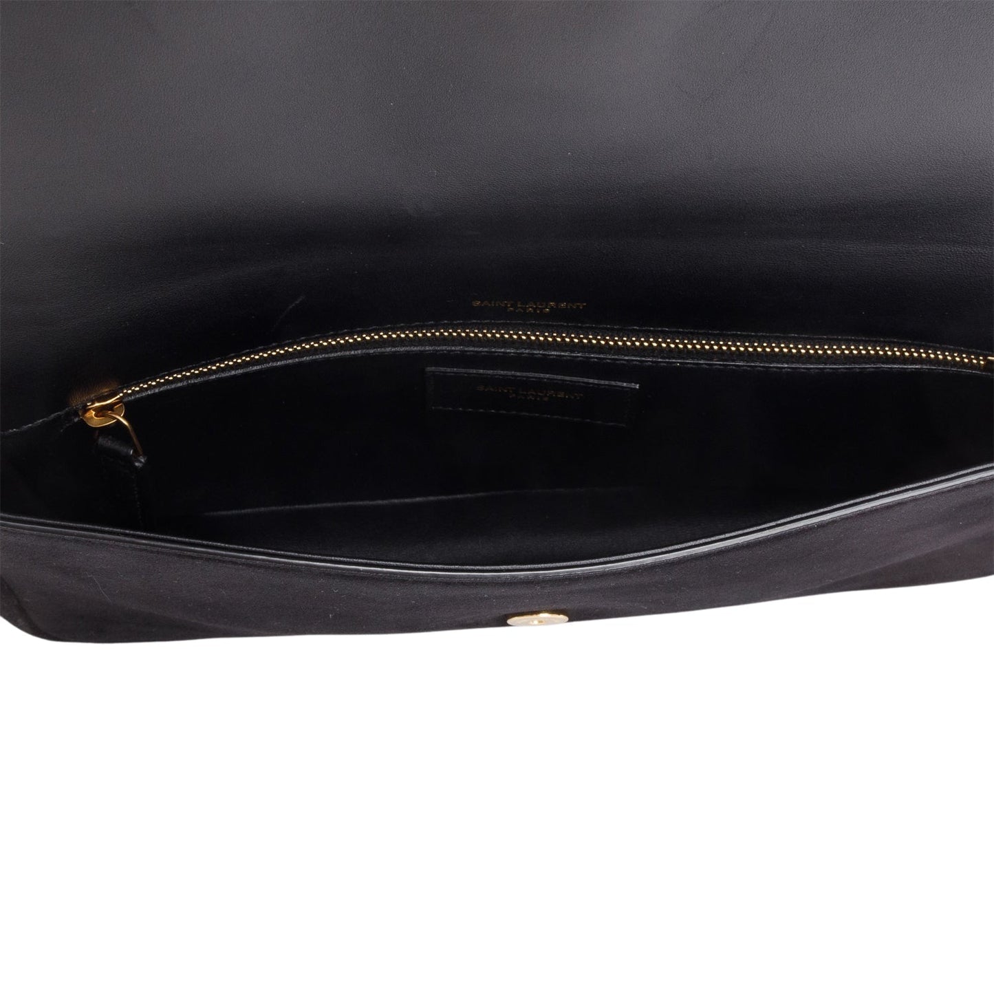 Saint Laurent 2020 Black Suede Kate Tassel 99 Baguette Bag