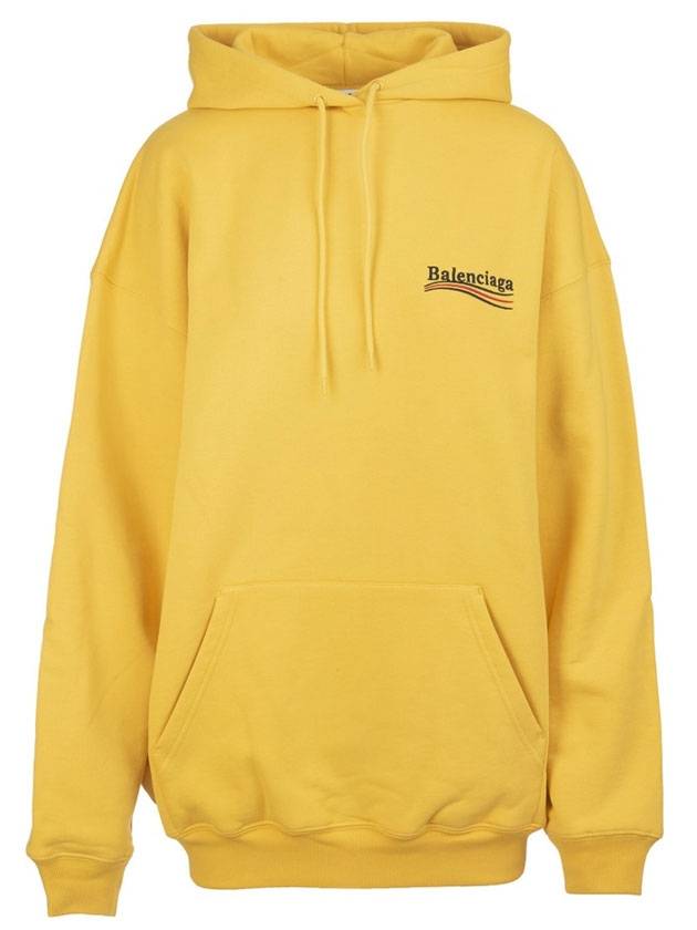 Luxury Balenciaga Trending 2026 Wave Logo Hoodie Yellow