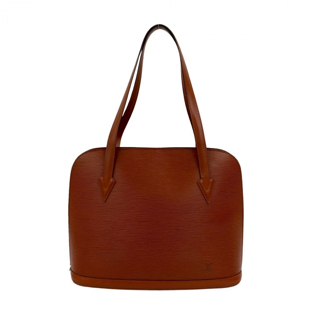 LOUIS VUITTON Tote Bag Epi Leather Brown Epi Ryu Sac
